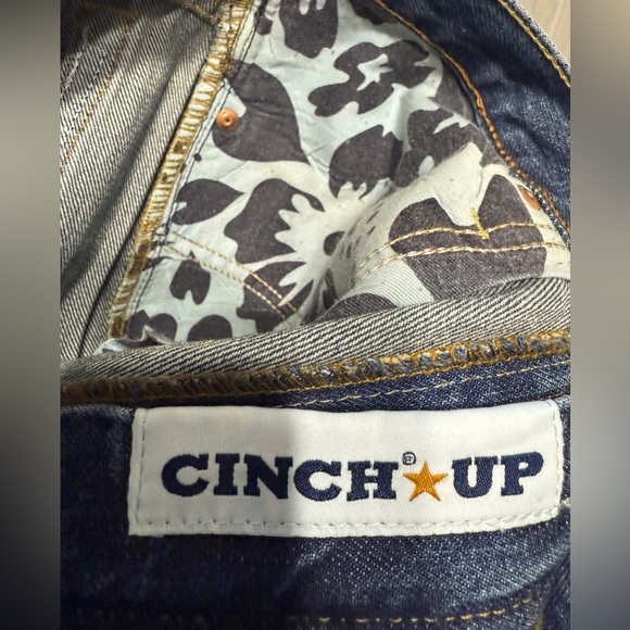 Cinch Men’s Starched Western Denim Jeans - Picture 3 of 4